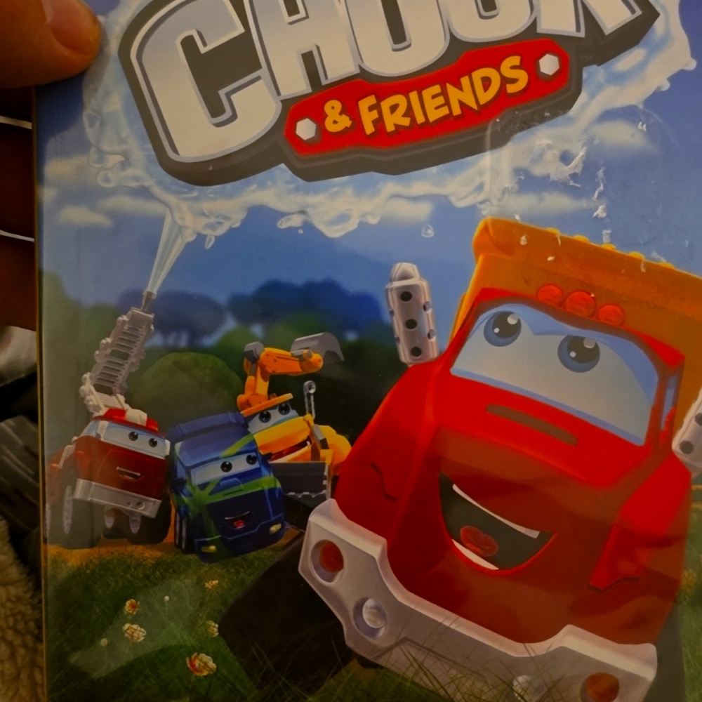 A children's DVD called the adventures of Chuck and friends